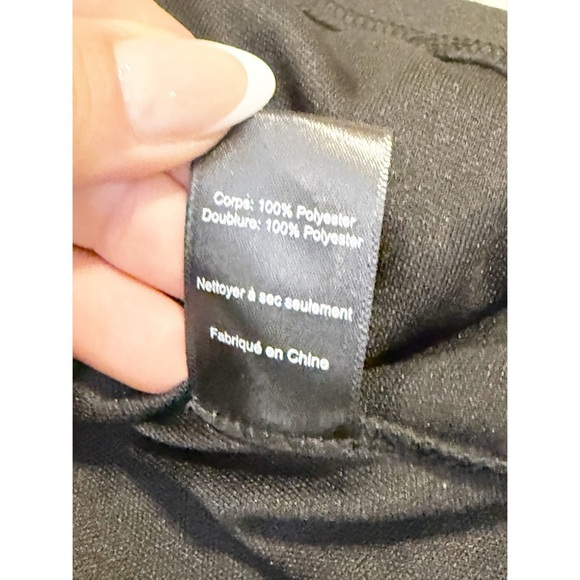 ASTR the Label V-Neck Lace Fit & Flare Dress Black L - Picture 16 of 16